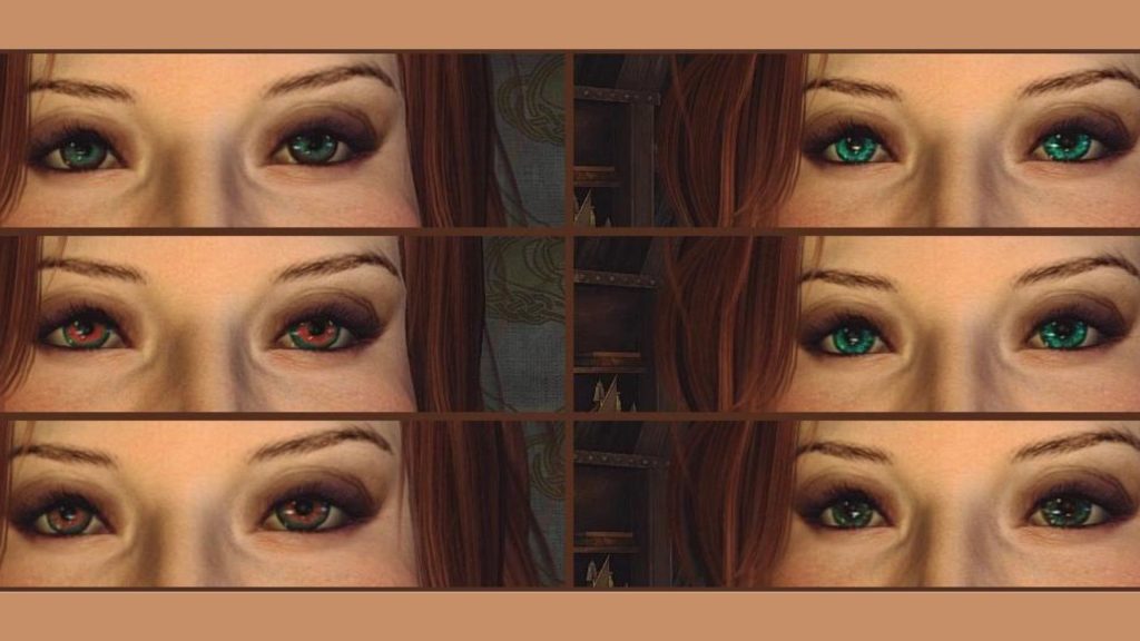 Gli occhi personalizzati dell'estate in Skyrim