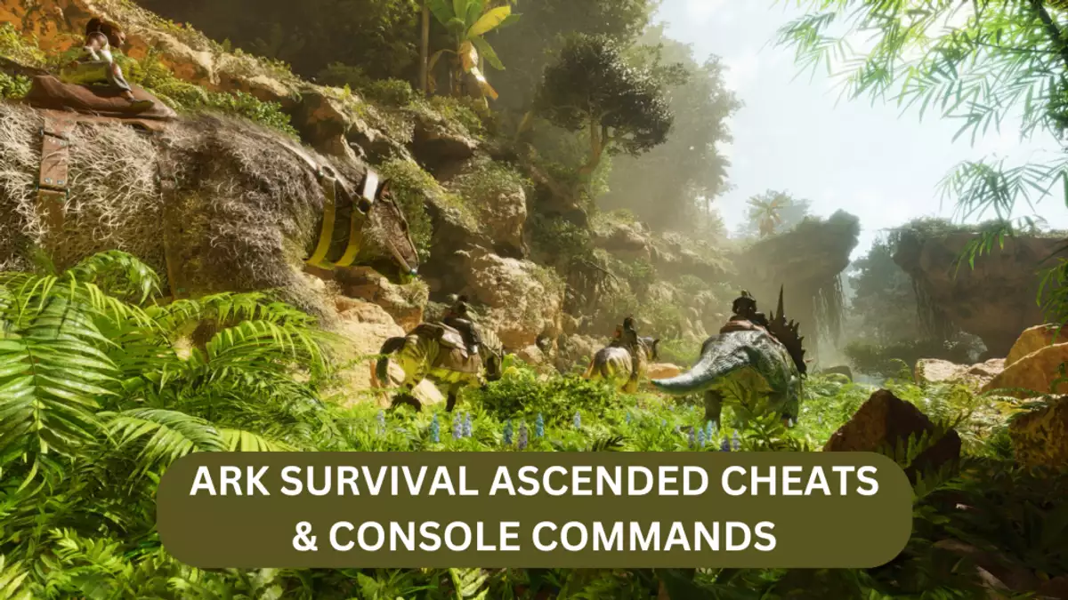ARK Survival Ascended Cheats & Console Commands List